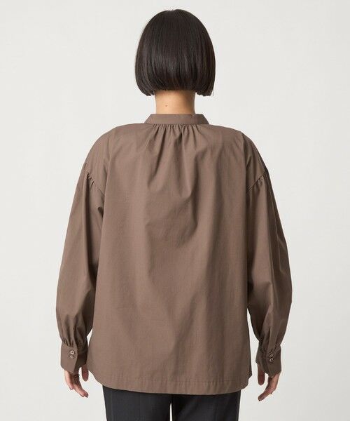 green label relaxing / グリーンレーベル リラクシング シャツ・ブラウス | ブロード ボウタイ ブラウス | 詳細22