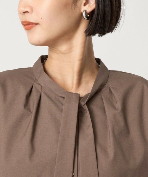 green label relaxing / グリーンレーベル リラクシング シャツ・ブラウス | ブロード ボウタイ ブラウス | 詳細23