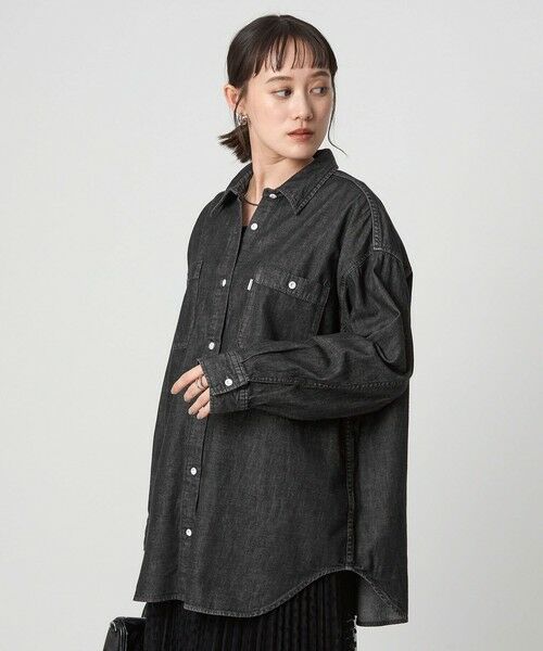 green label relaxing / グリーンレーベル リラクシング シャツ・ブラウス | デニム スタンダード シャツ | 詳細1