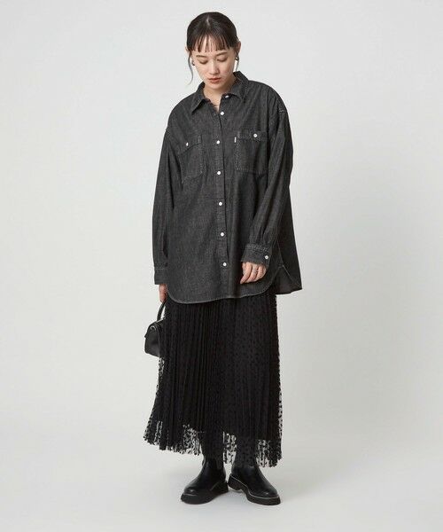 green label relaxing / グリーンレーベル リラクシング シャツ・ブラウス | デニム スタンダード シャツ | 詳細3