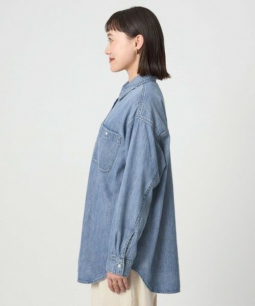 green label relaxing / グリーンレーベル リラクシング シャツ・ブラウス | デニム スタンダード シャツ | 詳細14