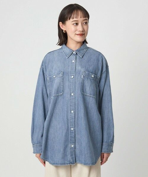 green label relaxing / グリーンレーベル リラクシング シャツ・ブラウス | デニム スタンダード シャツ | 詳細13