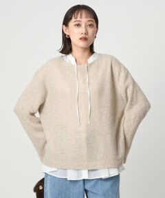 green label relaxing / グリーンレーベル リラクシング カットソー | ニットライク ルージー プルオーバー