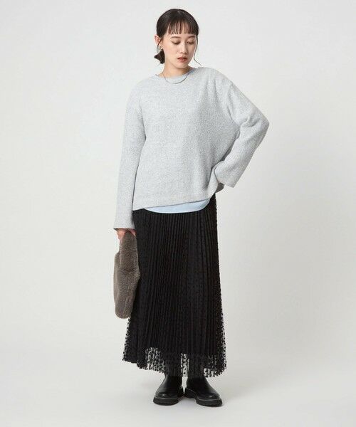 green label relaxing / グリーンレーベル リラクシング カットソー | ニットライク ルージー プルオーバー | 詳細3