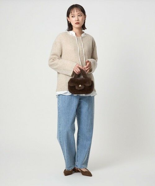 green label relaxing / グリーンレーベル リラクシング カットソー | ニットライク ルージー プルオーバー | 詳細14