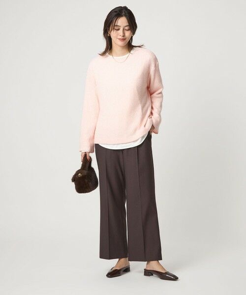 green label relaxing / グリーンレーベル リラクシング カットソー | ニットライク ルージー プルオーバー | 詳細20