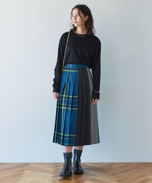 green label relaxing / グリーンレーベル リラクシング カットソー | シアー ロングスリーブ Tシャツ | 詳細10