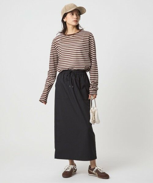 green label relaxing / グリーンレーベル リラクシング カットソー | シアー ロングスリーブ Tシャツ | 詳細30