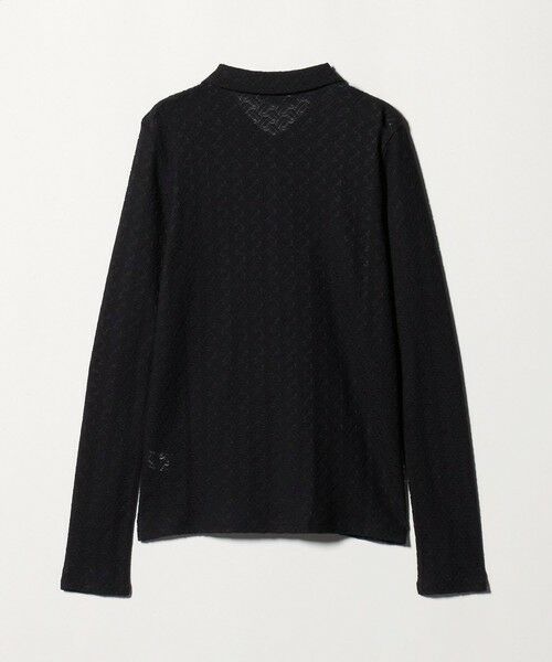 green label relaxing / グリーンレーベル リラクシング カットソー | レース ポロプルオーバー | 詳細14