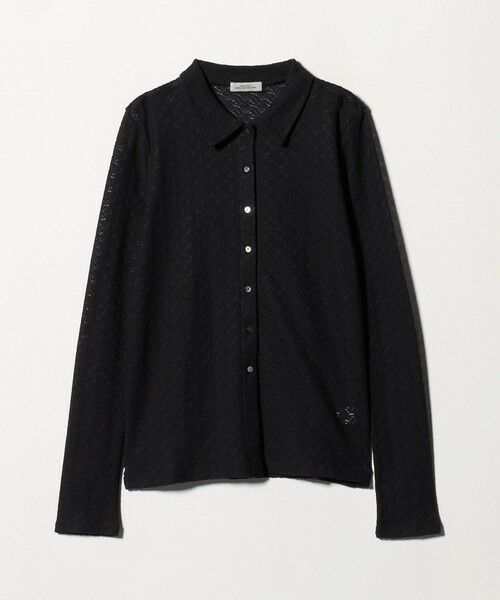 green label relaxing / グリーンレーベル リラクシング カットソー | レース ポロプルオーバー | 詳細13