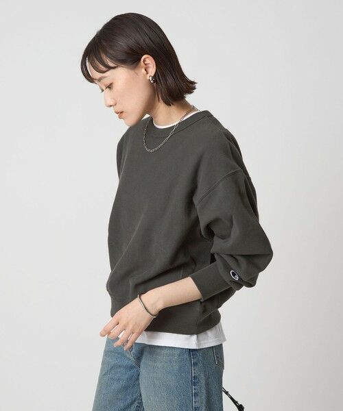 green label relaxing / グリーンレーベル リラクシング スウェット | 【別注】＜Champion＞リバースウィーブ スウェット プルオーバー | 詳細1