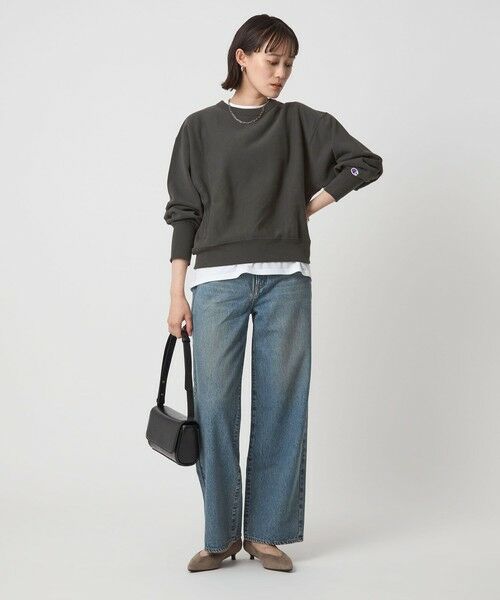 green label relaxing / グリーンレーベル リラクシング スウェット | 【別注】＜Champion＞リバースウィーブ スウェット プルオーバー | 詳細2