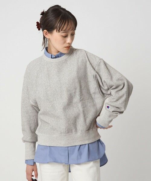 green label relaxing / グリーンレーベル リラクシング スウェット | 【別注】＜Champion＞リバースウィーブ スウェット プルオーバー | 詳細6