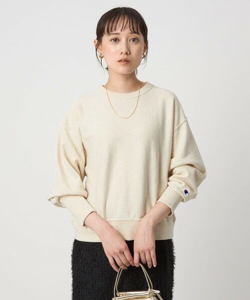 green label relaxing / グリーンレーベル リラクシング スウェット | 【別注】＜Champion＞リバースウィーブ スウェット プルオーバー | 詳細12