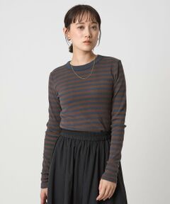 green label relaxing / グリーンレーベル リラクシング カットソー | 【別注】＜Robert P. Miller＞ボーダー ロングスリーブ Tシャツ