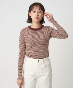 green label relaxing / グリーンレーベル リラクシング カットソー | 【別注】＜Robert P. Miller＞ボーダー ロングスリーブ Tシャツ