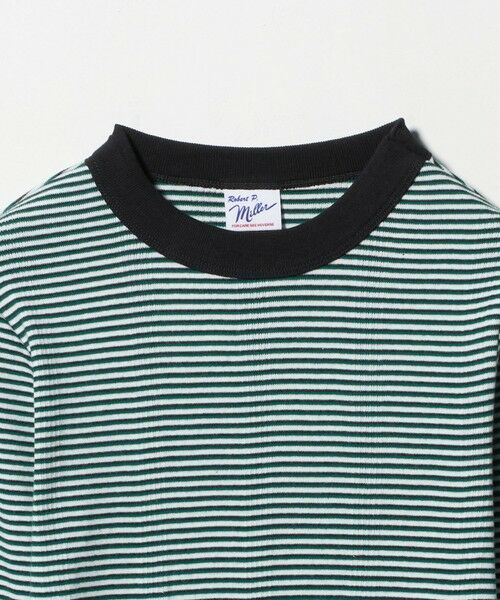 green label relaxing / グリーンレーベル リラクシング カットソー | 【別注】＜Robert P. Miller＞ボーダー ロングスリーブ Tシャツ | 詳細7