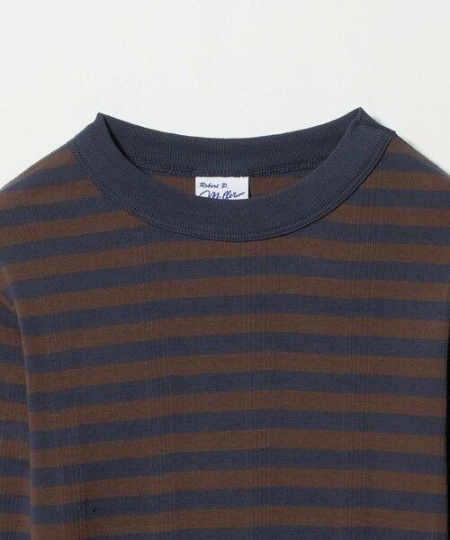 green label relaxing / グリーンレーベル リラクシング カットソー | 【別注】＜Robert P. Miller＞ボーダー ロングスリーブ Tシャツ | 詳細14