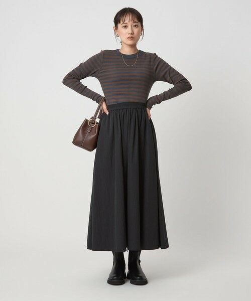 green label relaxing / グリーンレーベル リラクシング カットソー | 【別注】＜Robert P. Miller＞ボーダー ロングスリーブ Tシャツ | 詳細9