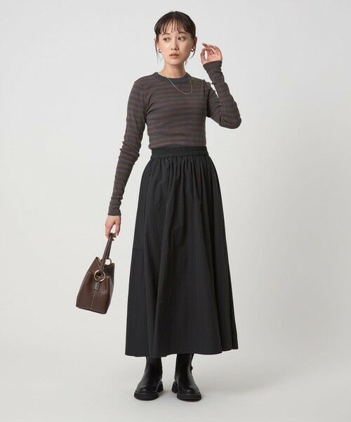 green label relaxing / グリーンレーベル リラクシング カットソー | 【別注】＜Robert P. Miller＞ボーダー ロングスリーブ Tシャツ | 詳細10