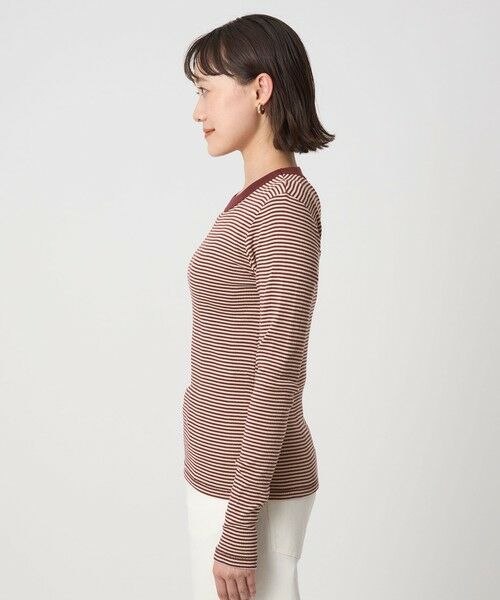 green label relaxing / グリーンレーベル リラクシング カットソー | 【別注】＜Robert P. Miller＞ボーダー ロングスリーブ Tシャツ | 詳細21