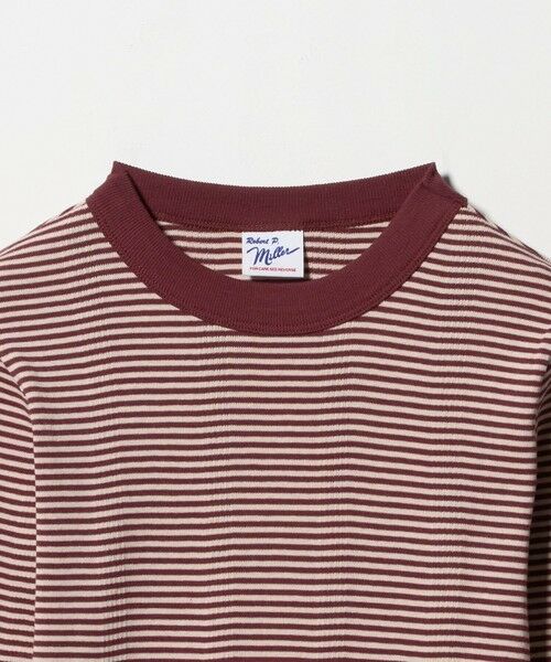 green label relaxing / グリーンレーベル リラクシング カットソー | 【別注】＜Robert P. Miller＞ボーダー ロングスリーブ Tシャツ | 詳細29