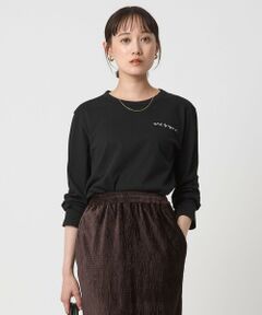green label relaxing / グリーンレーベル リラクシング カットソー | ＜To b. by agnes b.コラボ＞ロゴ ロングスリーブ Tシャツ