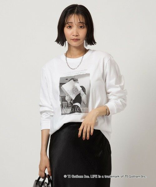 green label relaxing / グリーンレーベル リラクシング カットソー | 【別注】＜GOOD ROCK SPEED＞LIFE PC ロングスリーブ Tシャツ | 詳細1