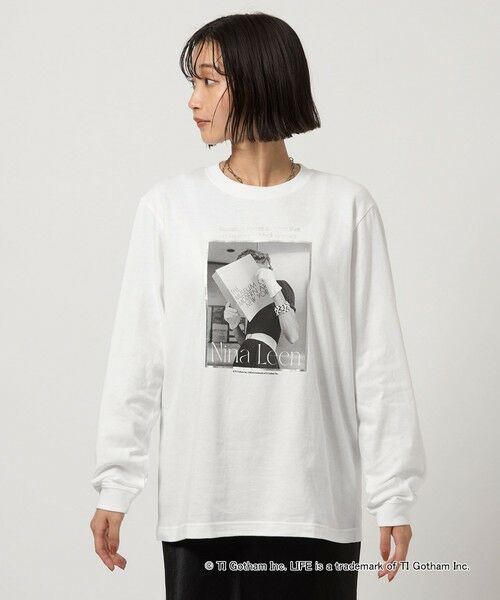 green label relaxing / グリーンレーベル リラクシング カットソー | 【別注】＜GOOD ROCK SPEED＞LIFE PC ロングスリーブ Tシャツ | 詳細5