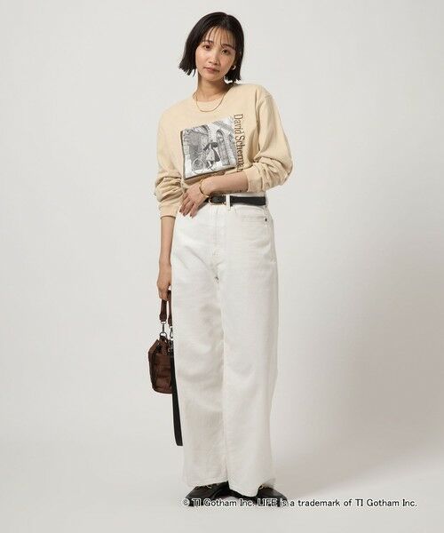 green label relaxing / グリーンレーベル リラクシング カットソー | 【別注】＜GOOD ROCK SPEED＞LIFE PC ロングスリーブ Tシャツ | 詳細16