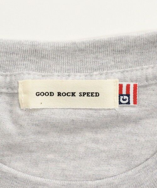 green label relaxing / グリーンレーベル リラクシング カットソー | 【別注】＜GOOD ROCK SPEED＞LIFE PC ロングスリーブ Tシャツ ミディアムグレー | 詳細12