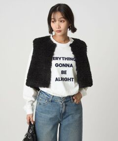 green label relaxing / グリーンレーベル リラクシング カットソー | 【別注】＜OAFISH＞プリント ロングスリーブ Tシャツ