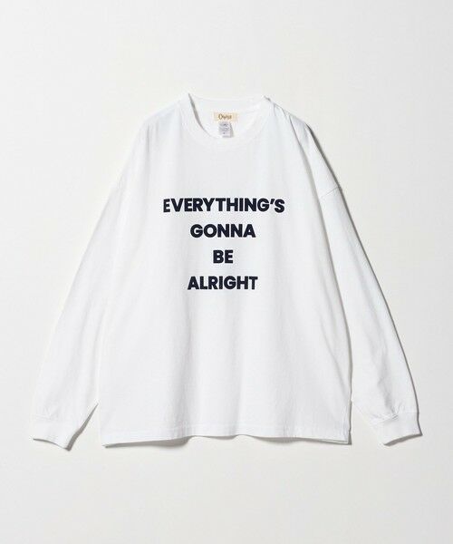 green label relaxing / グリーンレーベル リラクシング カットソー | 【別注】＜OAFISH＞プリント ロングスリーブ Tシャツ | 詳細4