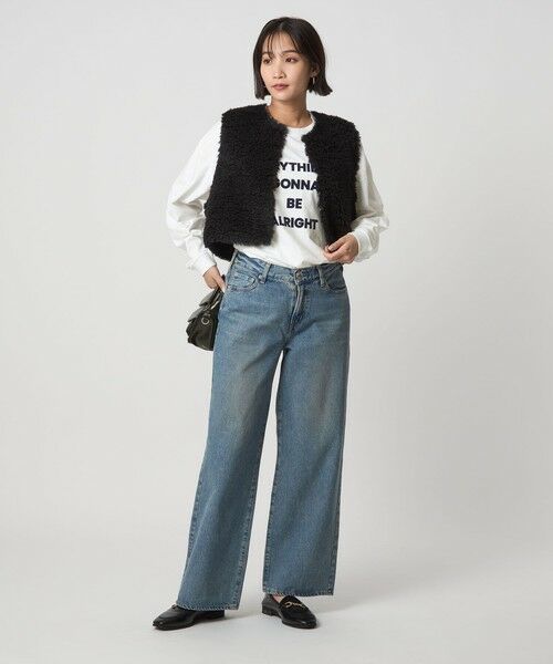 green label relaxing / グリーンレーベル リラクシング カットソー | 【別注】＜OAFISH＞プリント ロングスリーブ Tシャツ | 詳細1