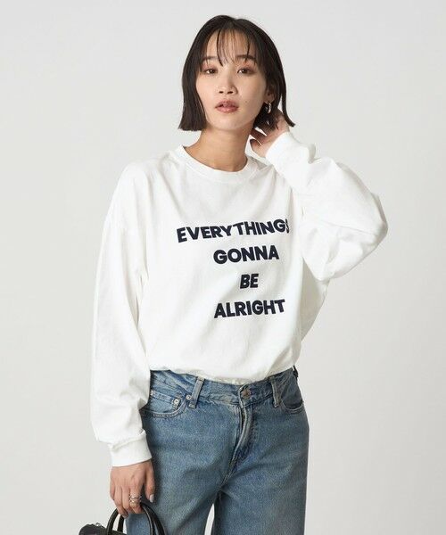 green label relaxing / グリーンレーベル リラクシング カットソー | 【別注】＜OAFISH＞プリント ロングスリーブ Tシャツ | 詳細3