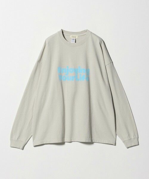 green label relaxing / グリーンレーベル リラクシング カットソー | 【別注】＜OAFISH＞プリント ロングスリーブ Tシャツ | 詳細15