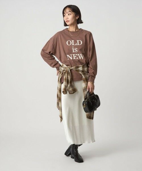 green label relaxing / グリーンレーベル リラクシング カットソー | 【別注】＜OAFISH＞プリント ロングスリーブ Tシャツ | 詳細21