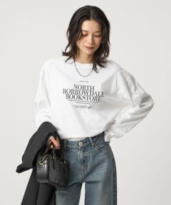 green label relaxing / グリーンレーベル リラクシング カットソー | ロゴ ロングスリーブ Tシャツ