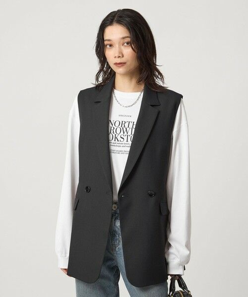 green label relaxing / グリーンレーベル リラクシング カットソー | ロゴ ロングスリーブ Tシャツ | 詳細6