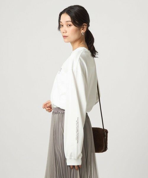 green label relaxing / グリーンレーベル リラクシング カットソー | ロゴ ロングスリーブ Tシャツ | 詳細10