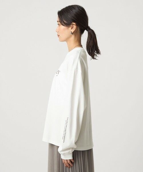 green label relaxing / グリーンレーベル リラクシング カットソー | ロゴ ロングスリーブ Tシャツ | 詳細14