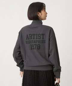 green label relaxing / グリーンレーベル リラクシング スウェット | ミュージアム ロゴ ハーフジップ プルオーバー