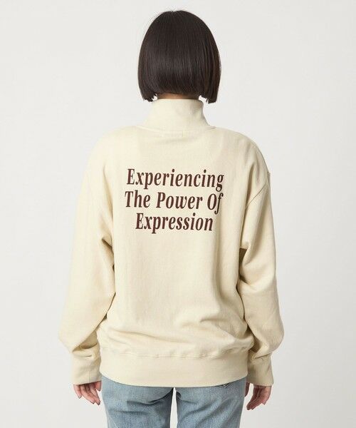 green label relaxing / グリーンレーベル リラクシング スウェット | ミュージアム ロゴ ハーフジップ プルオーバー | 詳細18