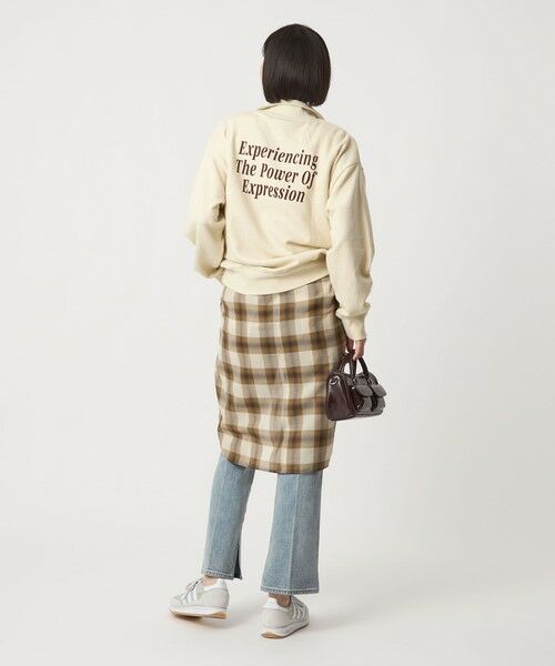 green label relaxing / グリーンレーベル リラクシング スウェット | ミュージアム ロゴ ハーフジップ プルオーバー | 詳細15