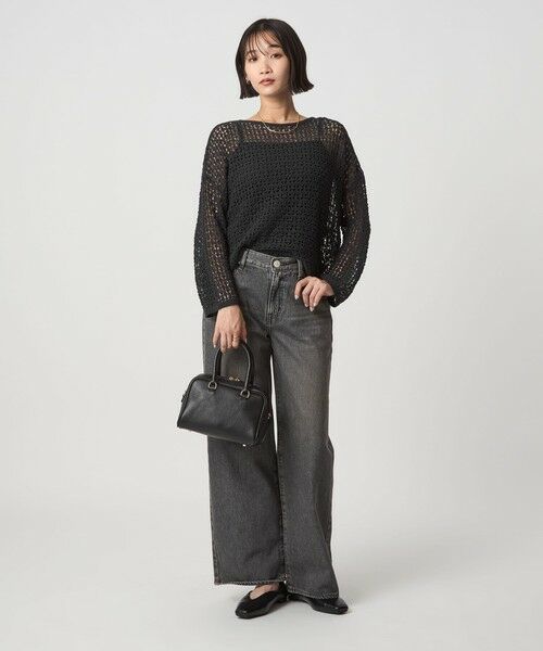 green label relaxing / グリーンレーベル リラクシング ニット・セーター | メッシュ ニット プルオーバー ウォッシャブル | 詳細2