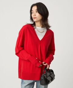 green label relaxing / グリーンレーベル リラクシング ニット・セーター | エブリニット Vネック ウォッシャブル