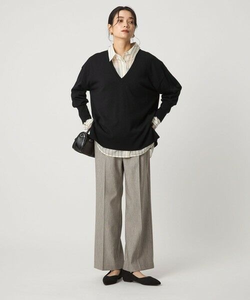 green label relaxing / グリーンレーベル リラクシング ニット・セーター | エブリニット Vネック ウォッシャブル | 詳細2