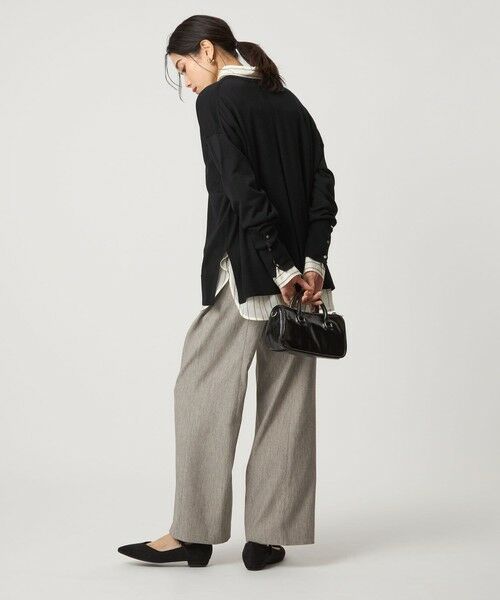 green label relaxing / グリーンレーベル リラクシング ニット・セーター | エブリニット Vネック ウォッシャブル | 詳細4