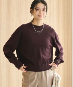 green label relaxing / グリーンレーベル リラクシング ニット・セーター | エブリニット クルーネック ウォッシャブル