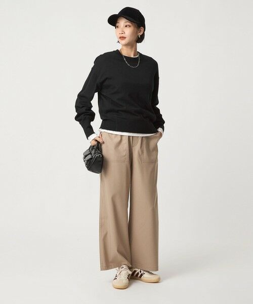 green label relaxing / グリーンレーベル リラクシング ニット・セーター | エブリニット クルーネック ウォッシャブル | 詳細3